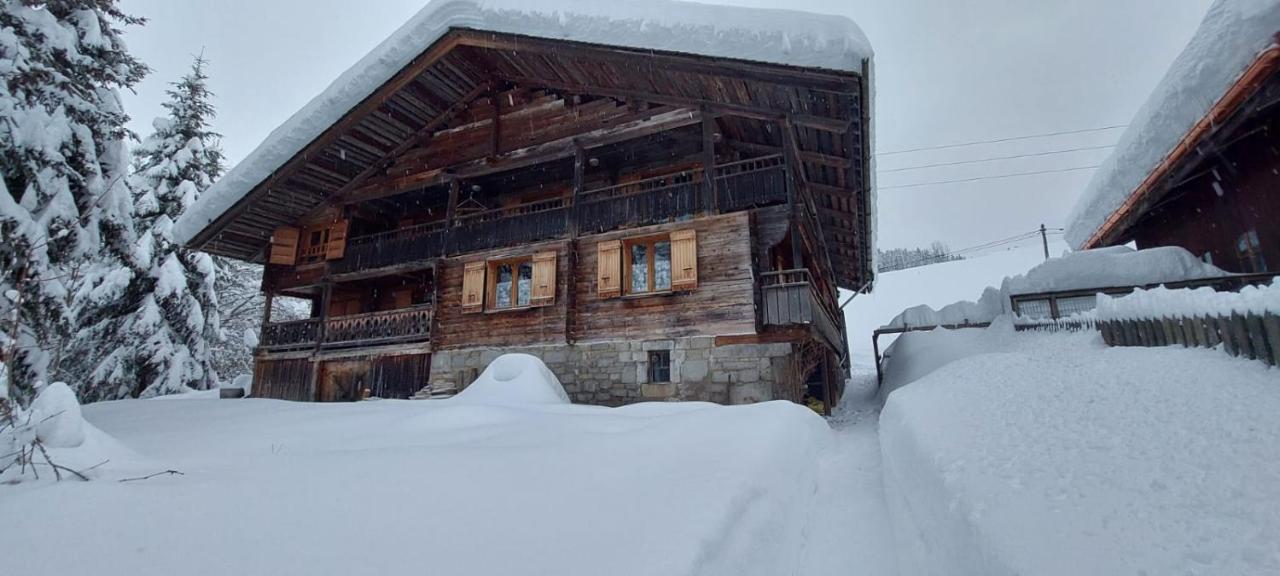 Lachat Appartement En Chalet Typique Le Grand-Bornand Exterior photo
